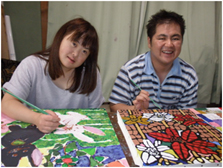 Miho Inoue and Kosuke Ota portlate